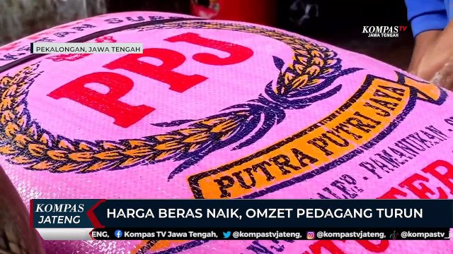 Harga Beras Naik, Omzet Pedagang Turun