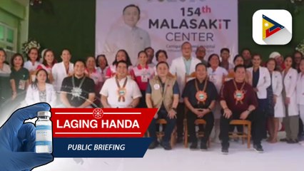 Ika-154 Malasakit Center, binuksan sa Mambajao, Camiguin