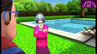 scary teacher 3d. fun in the sun. New updated level. scary teacher. prank with miss t.