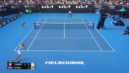 Chardy excédé : son embrouille avec l’arbitre