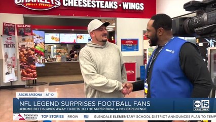 NFL Legends surprises Valley football fans