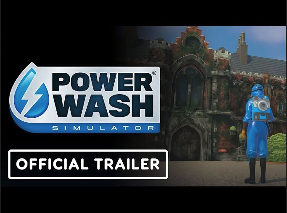 PowerWash Simulator x Tomb Raider | Official Collaboration Trailer