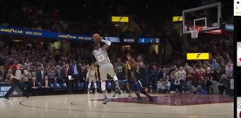 LeBron James Clutch Shots in the Regular Season