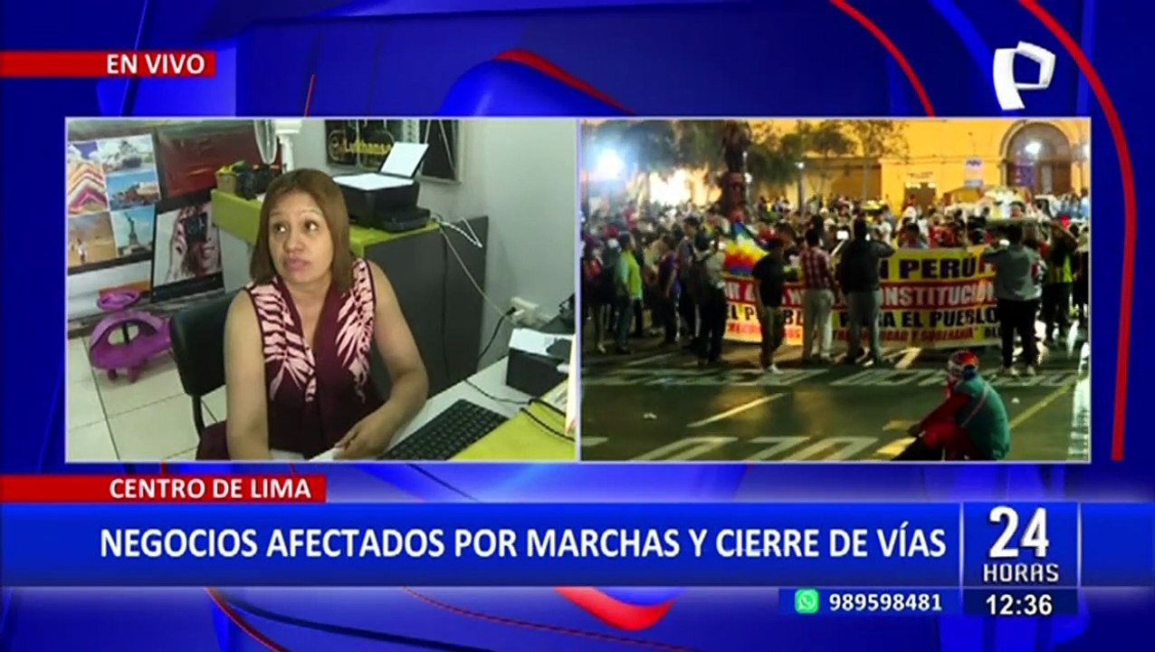 Plaza San Martín: negocios deben cerrar puertas ante anuncios de protestas