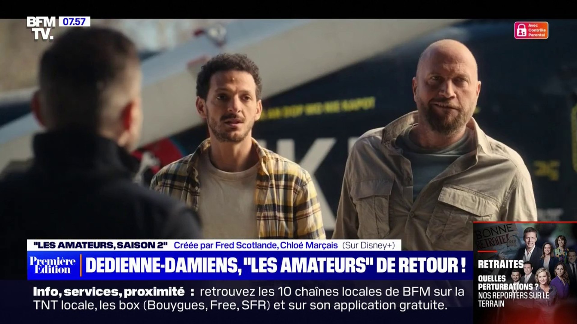 La série "Les amateurs" de retour pour une saison 2, avec le duo Vincent  Dedienne - François Damiens - Vidéo Dailymotion