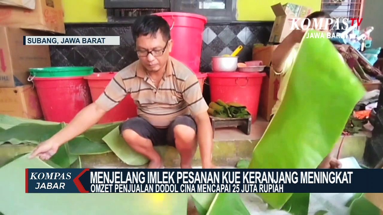 Menjelang Imlek Pesanan Kue Keranjang Meningkat