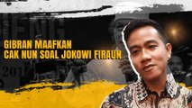 Gibran Maafkan Cak Nun soal Jokowi Firaun
