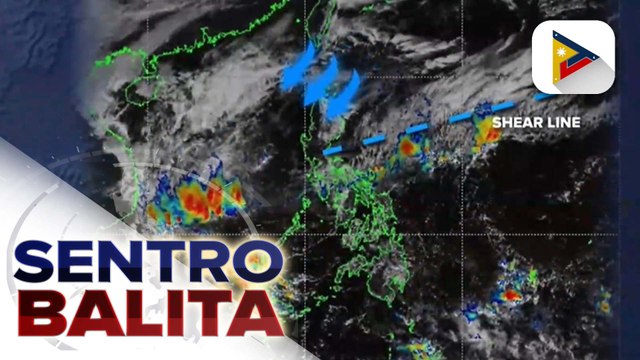 Shear line, patuloy na umiiral sa Luzon at Visayas; malaking bahagi ng Luzon, apektado rin ng amihan