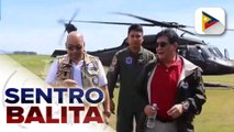 Aerial inspection, isinagawa sa mga lugar sa Eastern Visayas na naapektuhan ng LPA