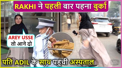 Wow, Rakhi Sawant Was Seen Wearing a Burqa Outside the Gym