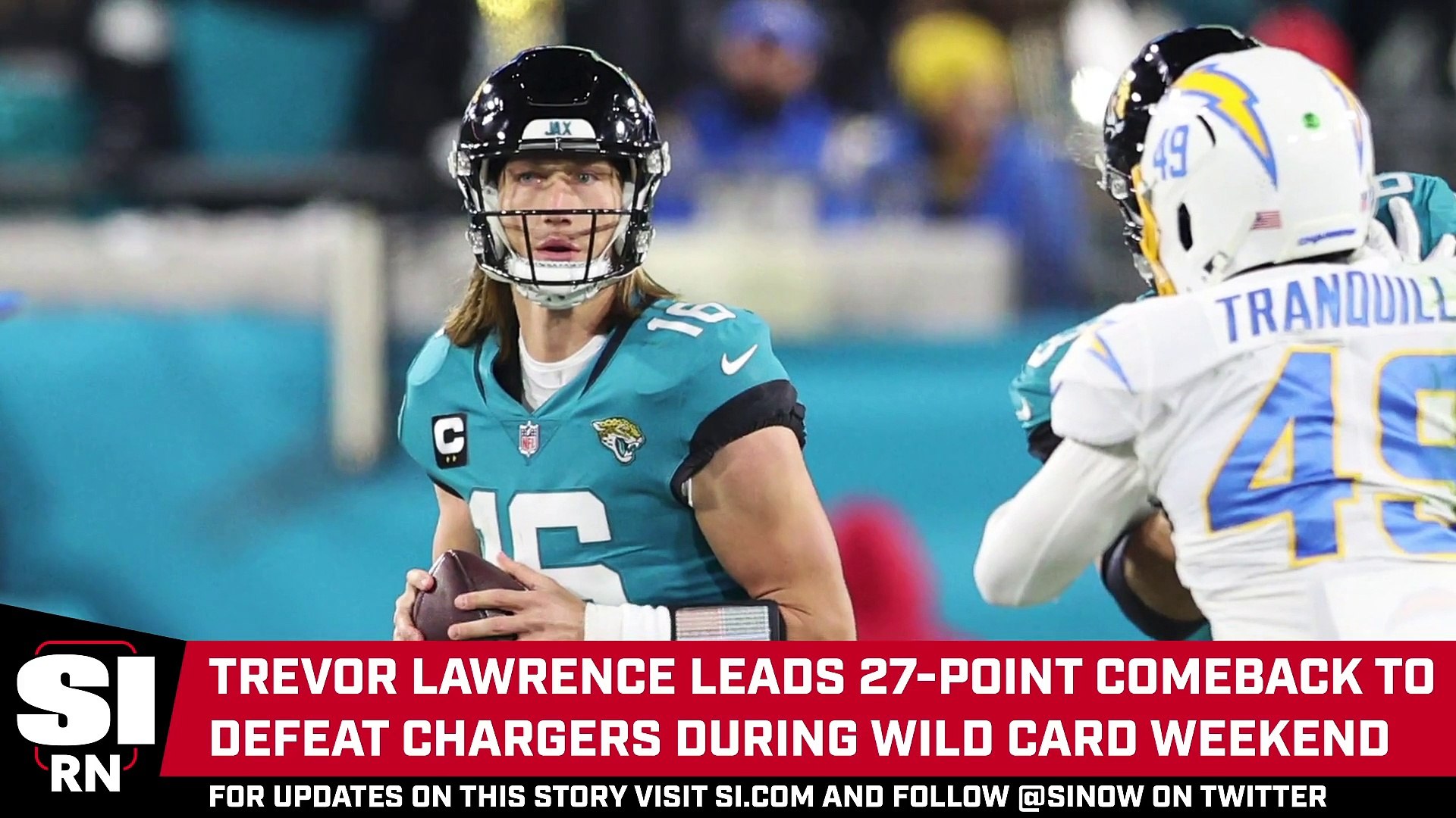 Jaguars' Trevor Lawrence talks incredible 27-point comeback win