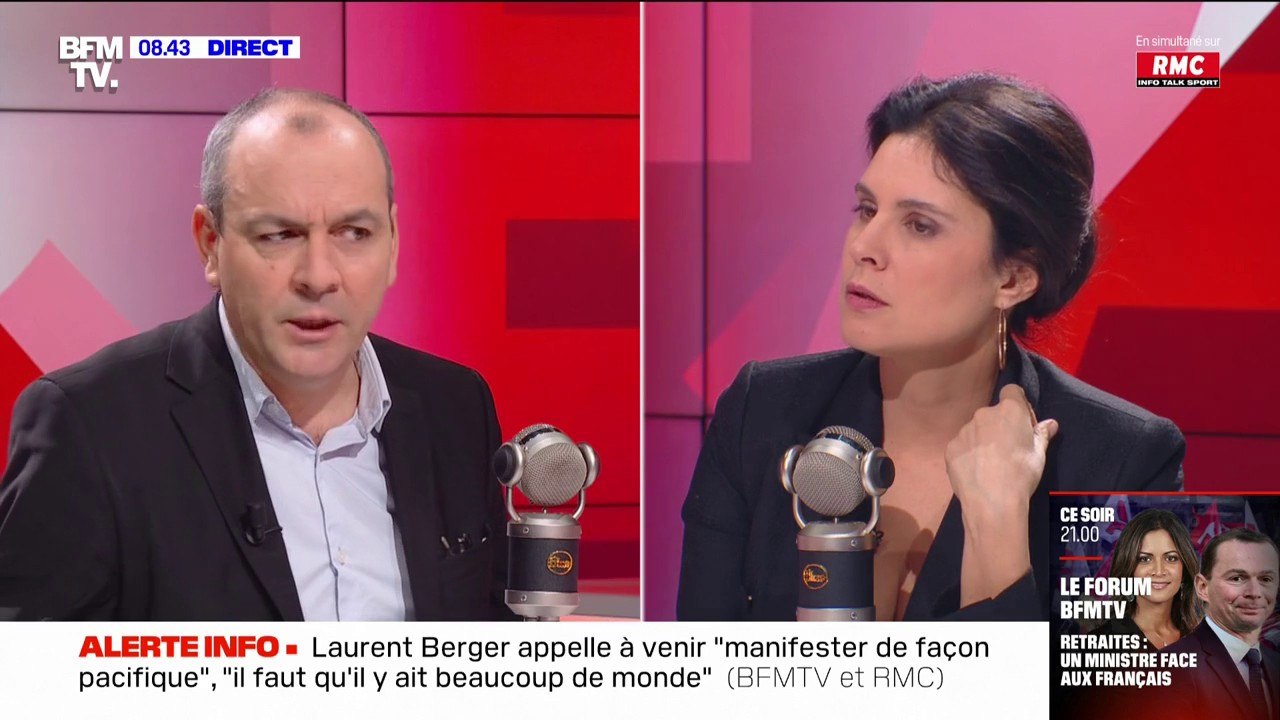 Laurent Berger, secrétaire général de la CGT: "Il faut arrêter de considérer le monde du travail" comme irresponsable