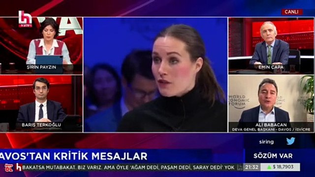 Babacan Davos'tan seslendi: 6 ayda ekonomik kriz iklimi kalmayacak