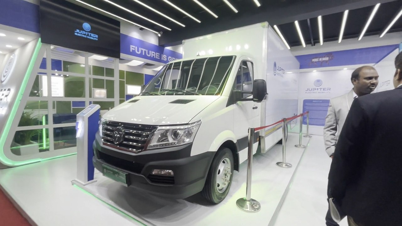 Auto Expo 2023: Jupiter Electric Mobility | EV Star CC Electric Commercial Vehicle | Manu Kurian
