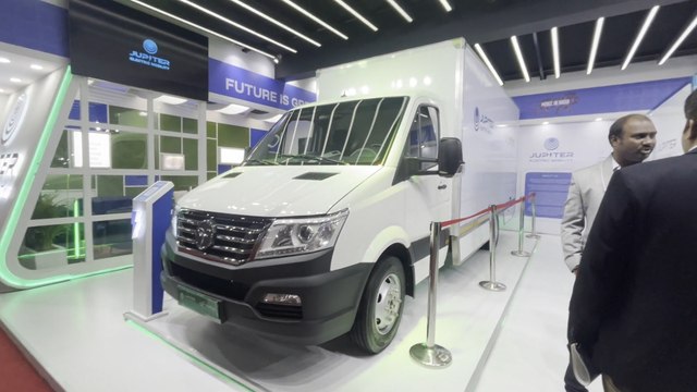 Auto Expo 2023: Jupiter Electric Mobility | EV Star CC Electric Commercial Vehicle | Manu Kurian