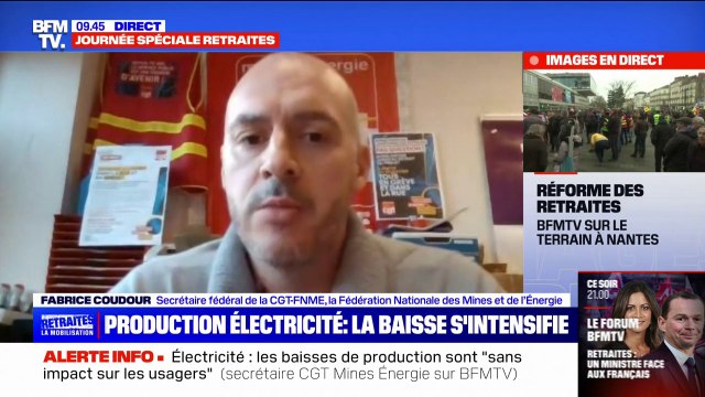 Le secrétaire fédéral CGT de la Fédération Nationale des Mines et de l'Énergie: Les coupures font partie d'un panel de décisions qui seront mises en débat