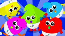 Five Little Babies -Wheels On the Bus + More Animated Rhyme in English for Babies