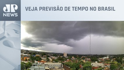 Calor e pancadas de chuva em todo o Brasil