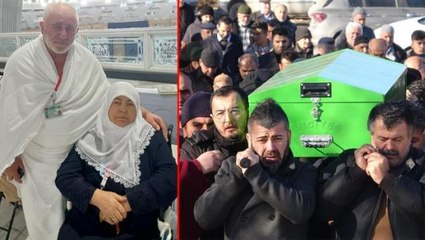 Çok istediği kutsal toprakları gören 6 çocuk annesi kadın, dönüş yolunda uçakta hayatını kaybetti