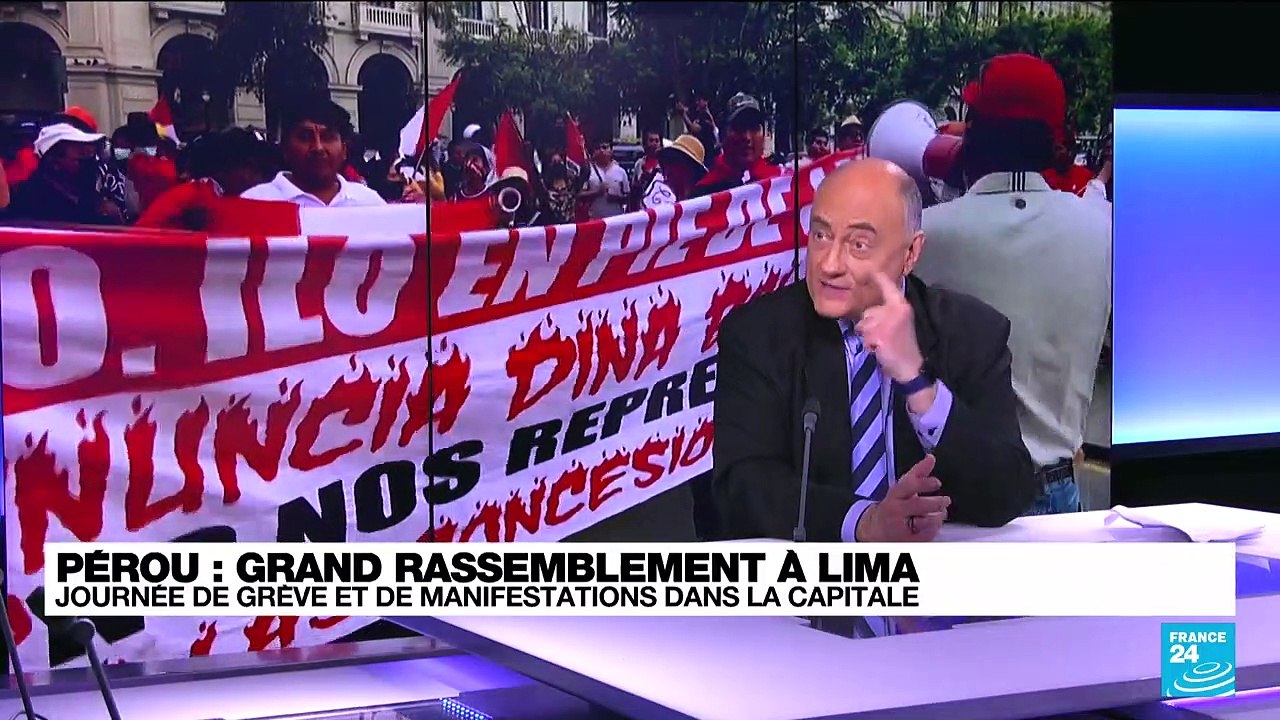 Pérou : journée de grève et de manifestations dans la capitale