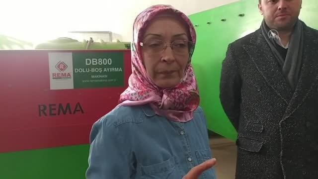 Kadın girişimci devlet desteğiyle ceviz işleme tesisi kurdu
