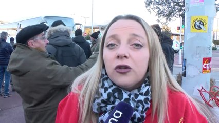 Réformes des retraites : forte mobilisation au départ de Martigues