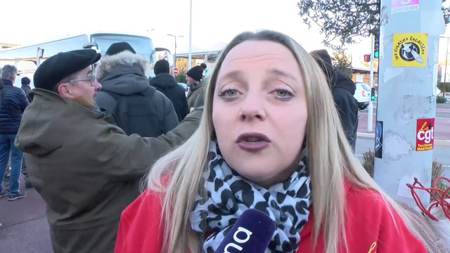 Réformes des retraites : forte mobilisation au départ de Martigues