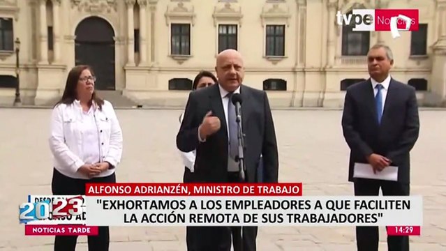 Ministro de Trabajo exhorta a empleadores a facilitar trabajo remoto para el 19 de enero