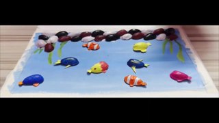 Acrylic Painting for Beginners | Pista shells Painting | Fish using Pista Shells | Aquarium | DIY