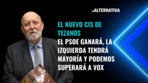 Ojo al nuevo CIS de Tezanos: El Psoe ganará, la izquierda tendrá mayoría y Podemos superará a VOX