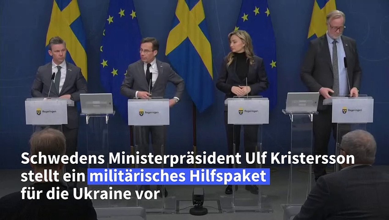 Schweden will Artilleriesystem Archer an Ukraine liefern