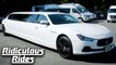 The $150,000 Maserati Stretch Limo | RIDICULOUS RIDES