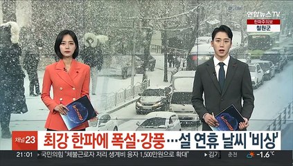 최강 한파에 폭설·강풍…설 연휴 날씨 '비상'