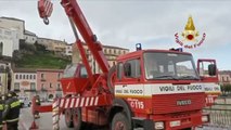 Maltempo in Campania,  740 interventi dei Vigili del Fuoco in 48 ore