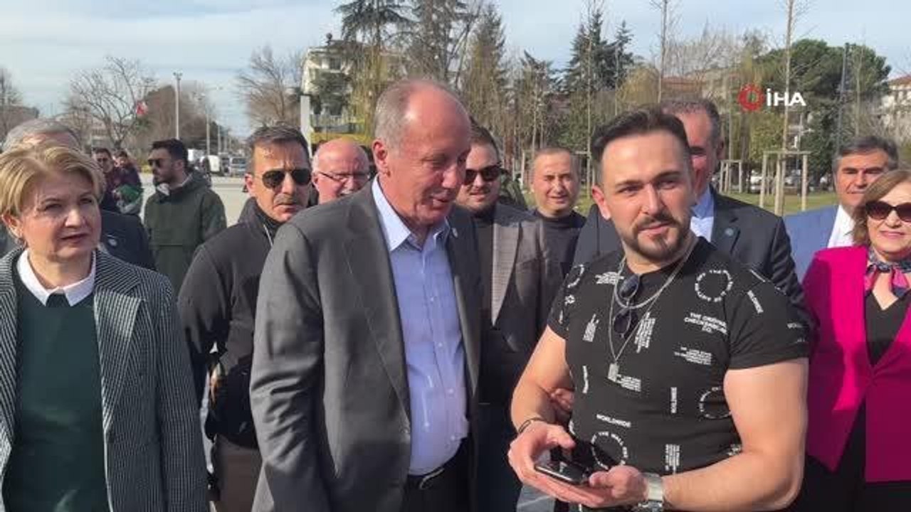 Memleket Partisi Genel Başkanı Muharrem İnce: "İHA, SİHA ile mücadele etmiyoruz"