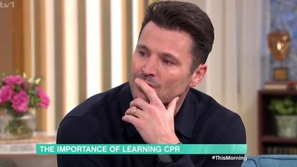 Mark Wright gets visibly emotional as he reveals he tried to save a man's life using CPR