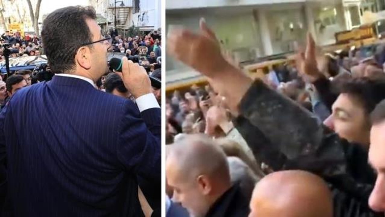 İmamoğlu'nun katıldığı açılışa "Aday olsana, aday olsana" sloganı damga vurdu