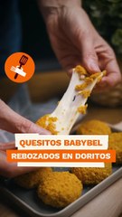 Quesitos Babybel rebozados con Doritos