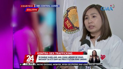 50 babae kabilang ang isang menor de edad, nasagip sa KTV bar na prostitution ring umano | 24 Oras