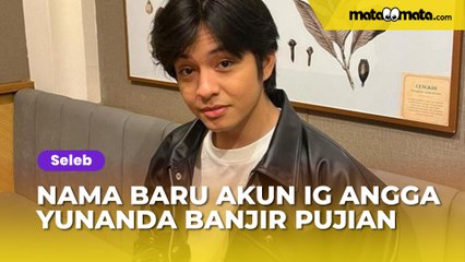 Mendadak Diganti, Nama Baru Akun Instagram Angga Yunanda Banjir Pujian: Username Ganteng!