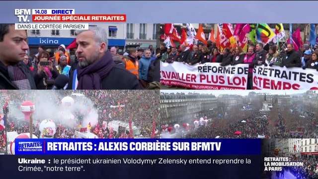 Alexis Corbière (LFI) sur les retraites: Prendre deux ans de plus, quand on a travaille déjà durement, est un recul social