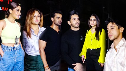 Karishma Jain की Birthday Party में Rashmi Desai और Pratik Sehajpal का डैशिंग लुक