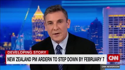 Jacinda Ardern chokes up while announcing impending resignation