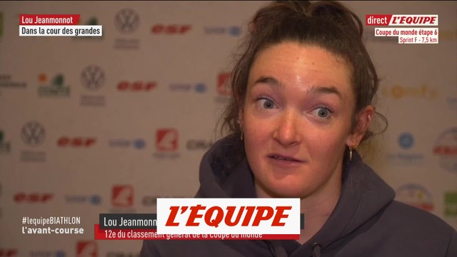 Lou Jeanmonnot dans la cour des grandes - Biathlon - CM (F)