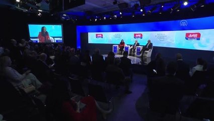Irak Cumhurbaşkanı Reşid ve Ürdün Başbakanı Bisher-al-Khasawneh; Dünya Ekonomik Forumu'nda konuştu