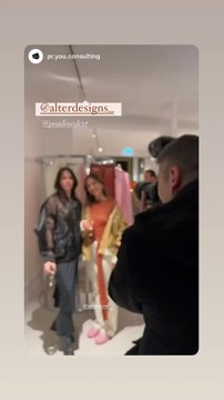 Pauline Ducruet lors du lancement de sa nouvelle collection Alter Designs