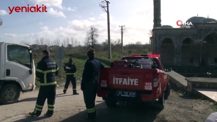 Panik dolu anlar! Elektrik direğindeki patlama anı kameraya böyle yansıdı