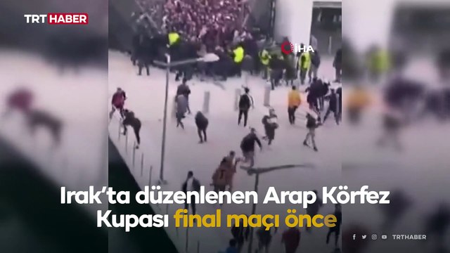 Irak'ta maç öncesi izdiham: 1 ölü, 60 yaralı