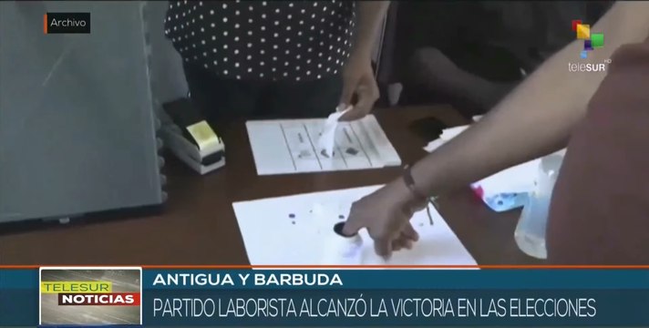 Partido Laborista triunfa en comicios parlamentarios de Antigua y Barbuda