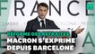 « Il est légitime que le désaccord s'exprime », mais... Macron réagit depuis l'Espagne aux grèves du 19 janvier